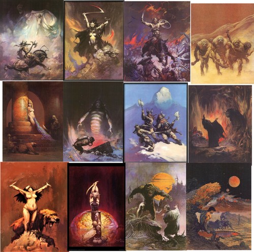 Poster fairfax frank frazetta - poster,