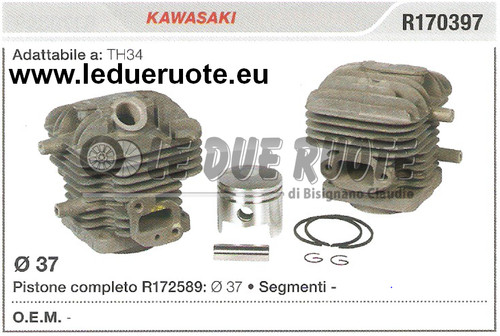 R170397 kit cilindro - cilindro, pistone