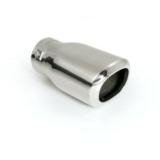 TERMINALE SCARICO AUTO SPORTIVO ACCIAIO INOX TUNING 30>60 MM TS-10 RALLY