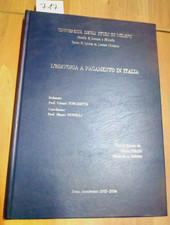 EDITORIA A PAGAMENTO IN ITALIA tesi Mauro Felisi - RELATORE GIANNI TURCHETTA