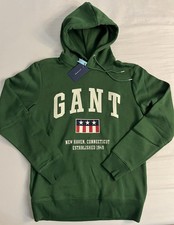 felpa GANT verde scuro