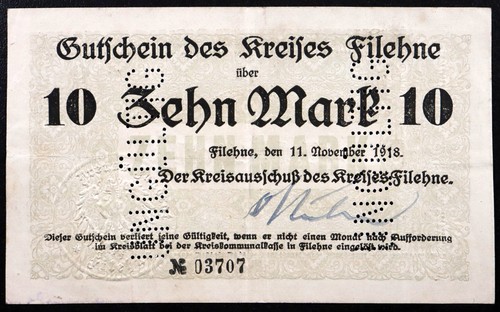 Filehne wieleń 1918 - wieleŃ,