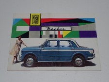 NSU/FIAT NECKAR FIAT 1100 H DEPLIANT BROCHURE PROSPEKT (L39)