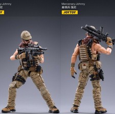 JoyToy Mercenary Trio 1/18 Johnny Soldier action figure giocattolo modello regalo rimovibile