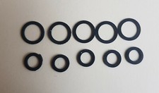 Vintage Ronson Petrol Lighter Spare Parts.  10 filler cap seals