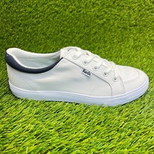 Scarpe da passeggio Keds Center ll donna taglia 5,5 bianche sportive in tela sneakers