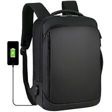 Zaino Porta PC per Uomo Borsa Laptop Computer impermeabile con ricarica USB Z11N