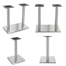 Gamba da tavolo in acciaio