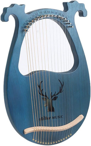 Arpa mogano massiccio - mogano,