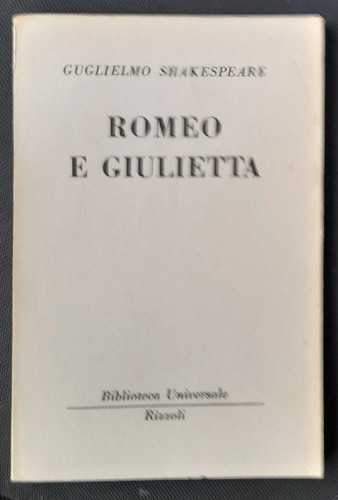 Guglielmo shakespeare romeo - guglielmo,