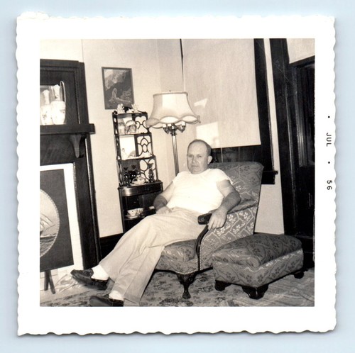 Vecchia foto quadrata vintage