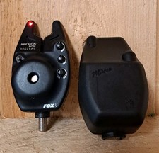 Fox Micron RX Digital ROSSO indicatore di abboccata come nuovo! incl. custodia rigida pesca alla carpa