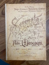 Pietro MASCAGNI - SERENATA per canto e pianoforte