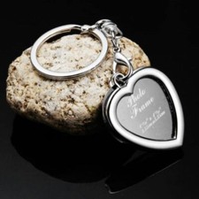 Silver Metal Heart Shape Photo