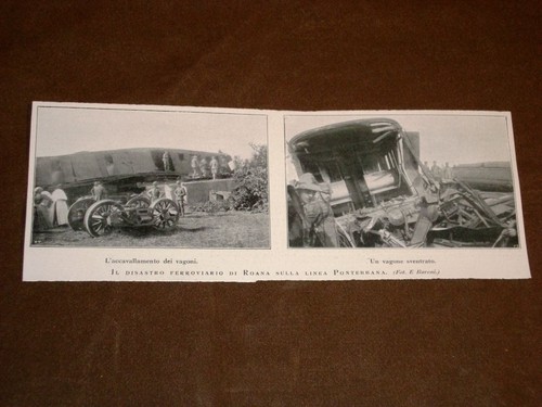 Disastro ferroviario roana - disastro,