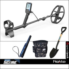 METAL DETECTOR DOUBLE SCORE 2 NOKTA PINPOINTER EMPOTEC PALA MARSUPIO EMPOTEC