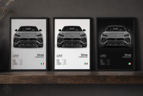 Lamborghini urus poster - lamborghini,