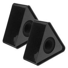  2 Pezzi Supporto Microfono Intervista Microfono Logo Intervista Mic Microfono Bandiera