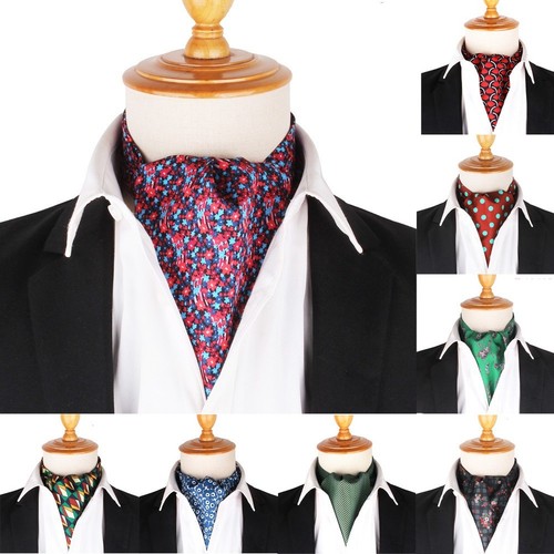Sciarpa uomo ascot paisley - sciarpa,