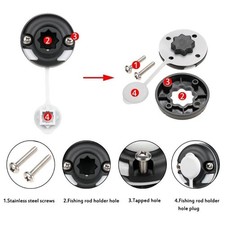 Base supporto canna da pesca