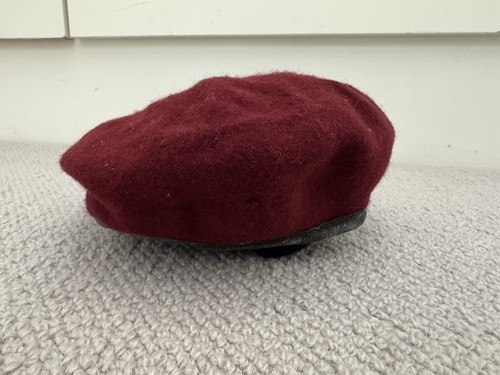 Portuguese military red beret - military,