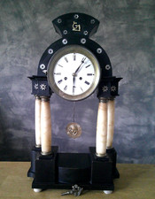 OROLOGIO DA TAVOLO STILE BIEDERMEIER AUSTRIA PRIMI 800 TABLE CLOCK BIEDERMEIER