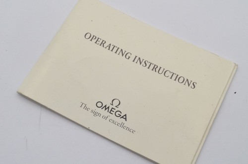 Omega istruzioni manuale - istruzioni,