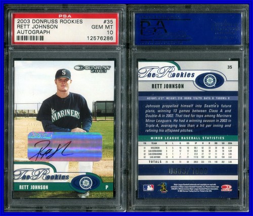 Autografo psa 2003 donruss - psa,