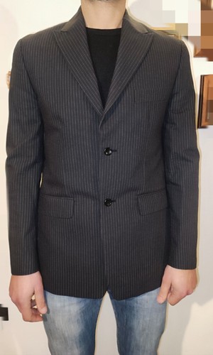 Giacca uomo microgessata - , tg
