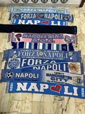10 sciarpe calcio LOTTO STOCK NAPOLI shirt maillot trikot jersey