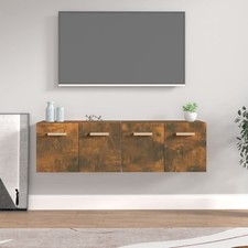Mobili Parete 2 pz Rovere Fumo