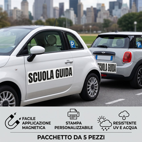 Targhe magnetiche auto - 5,