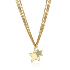Collana Donna Doppia Stella