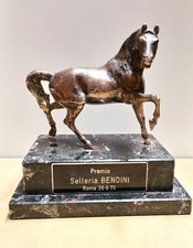 Premio Selleria Bendini Roma 1975 - Cavallo Placcato argento 999