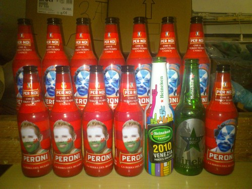 Collezione bottiglie birra - collezione,