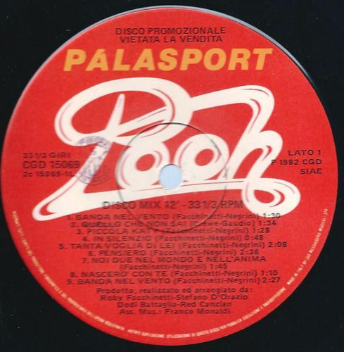 Pooh disco mix canzone - pooh, /