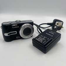 Panasonic Lumix DMC-TZ3 Leica obiettivo fotocamera digitale compatta funzionante