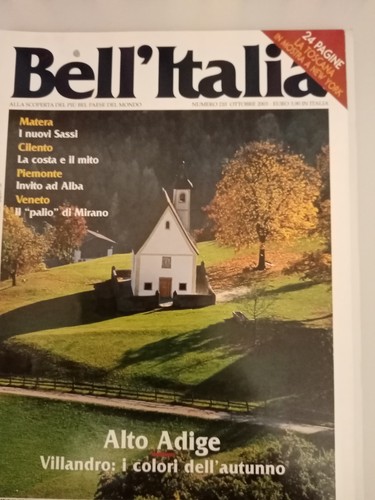 Bell italia 210 - bell'italia, ottobre