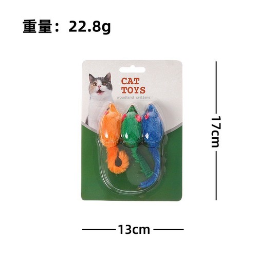 Topo finto gatto - finto,