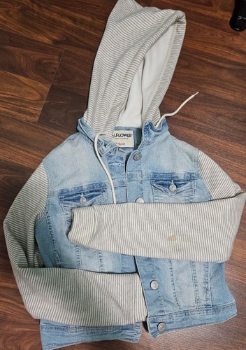 Giacca jeans con - , cappuccio