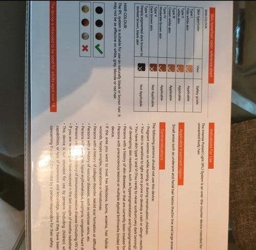 Depilazione laser luce pulsata