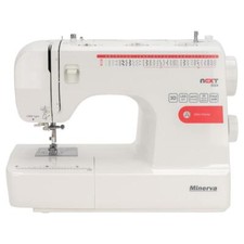 Macchina da cucire meccanica Minerva Next 532A jeans pelle cuciture elasticizzate