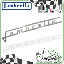 TARGHETTA LATERALE COFANO SCRITTA STEMMA LAMBRETTA LI 125 150 TV 175 SPECIAL SX