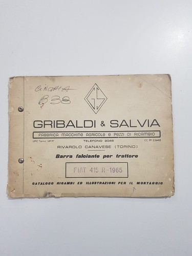 Catalogo ricambi montaggio - ricambi, e