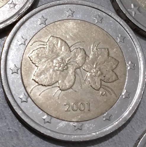Moneta euro finlandia - moneta,