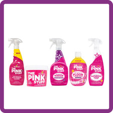 Mega Kit 5x The Pink Stuff TUTTO INCLUSO: Pasta, Spray, Pavimenti, Bagno, Vetri