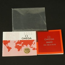 OMEGA Quarzo Cal. 1350-51-52-53 Manuale + Certificato 1980a 1.105WOL