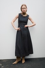 Abito midi denim Zara Z1975