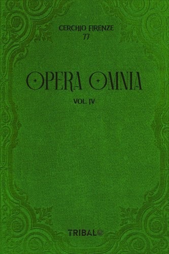 Libro opera omnia - volume,