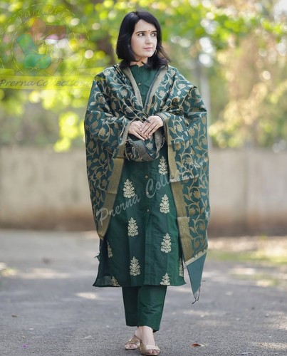 Top tunica verde - , kameez